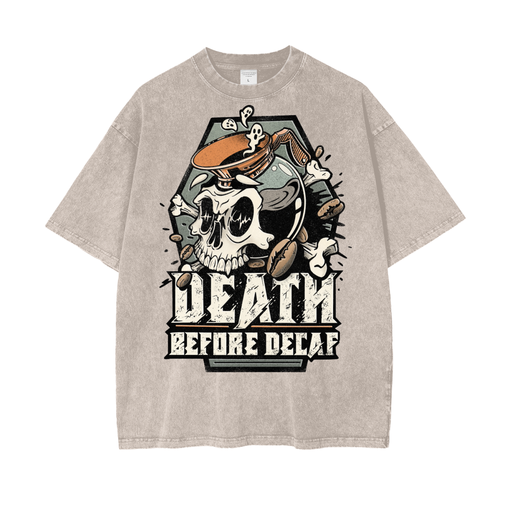 Death Before Decaf - Baggy Tee
