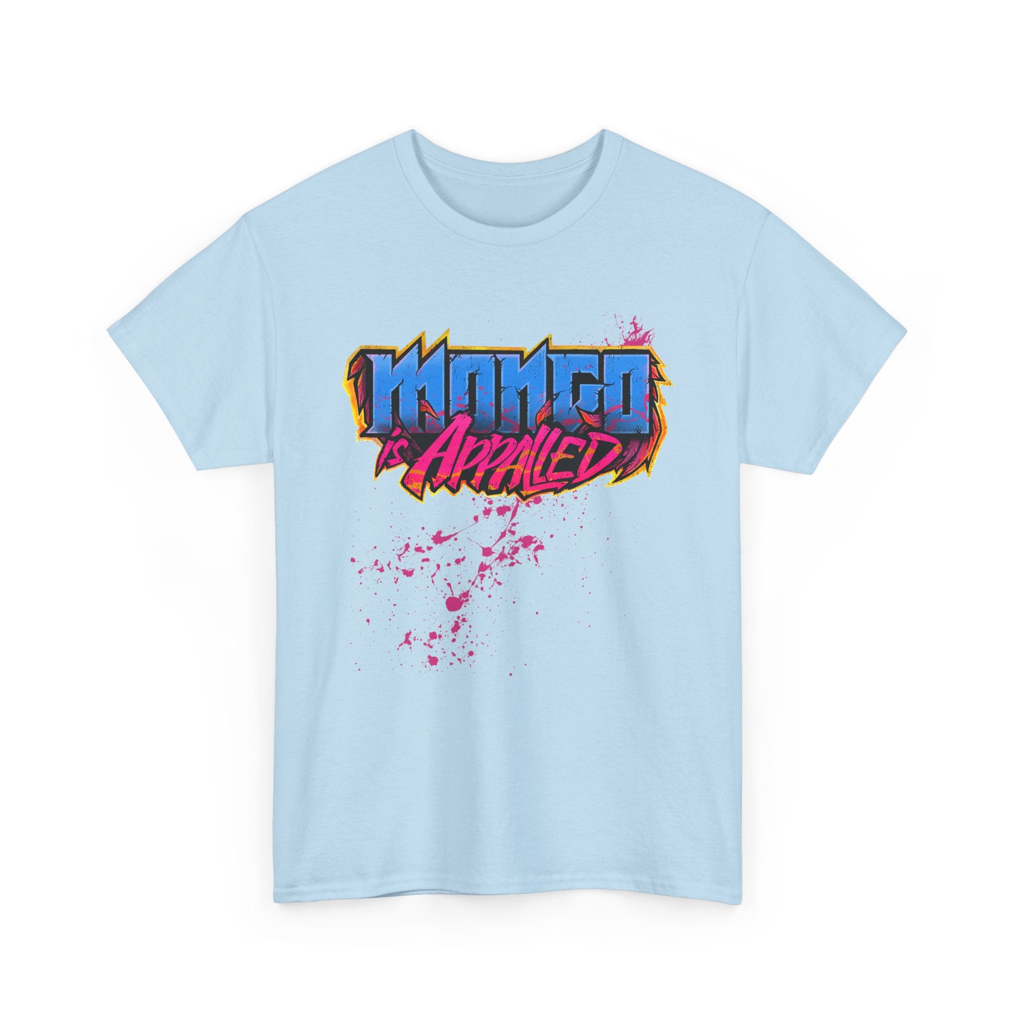Dino Rampage Tee — "Mango Avenge" Graphic Dinosaur T-Shirt