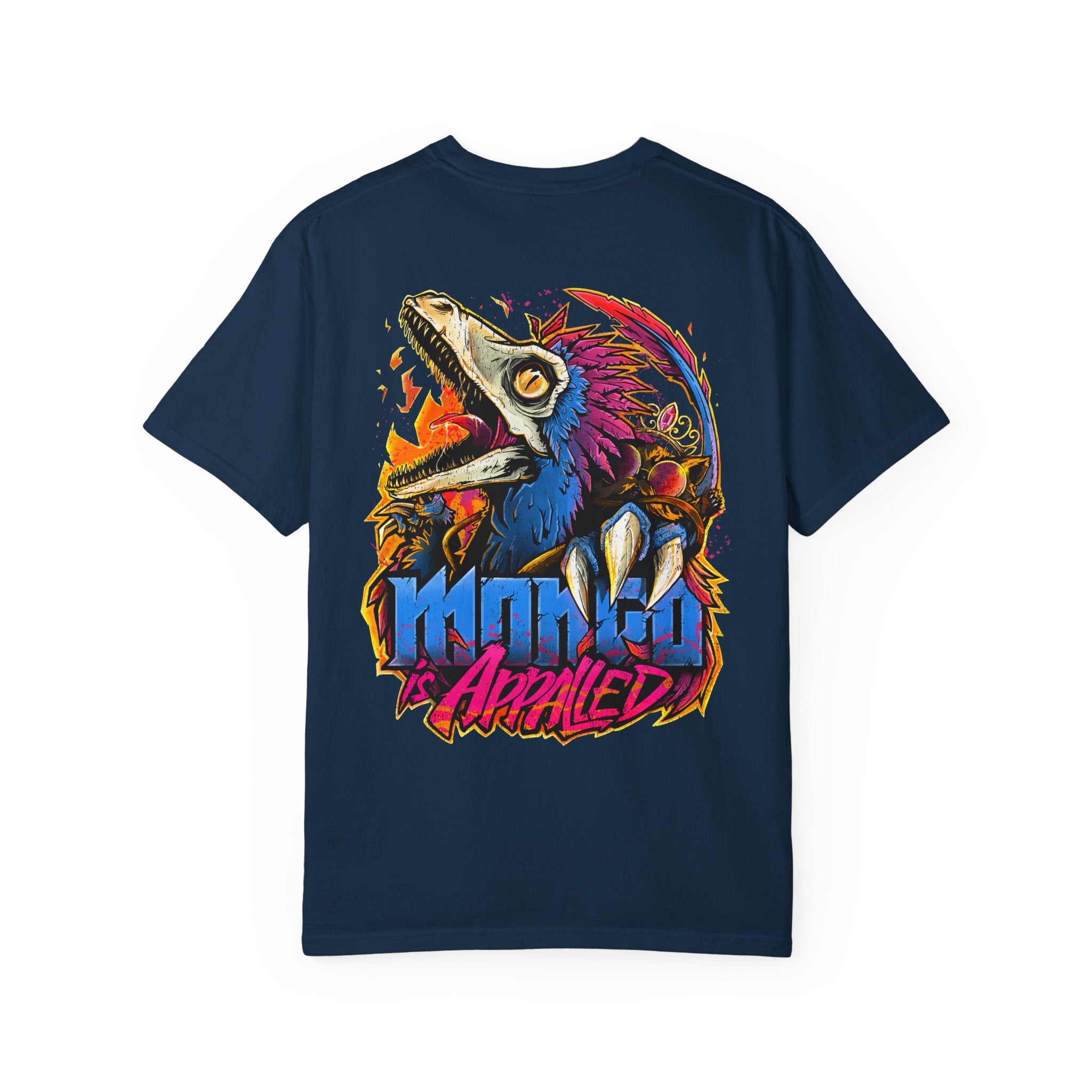 Colorful Dino Graffiti T-shirt | Graphic Dinosaur Streetwear