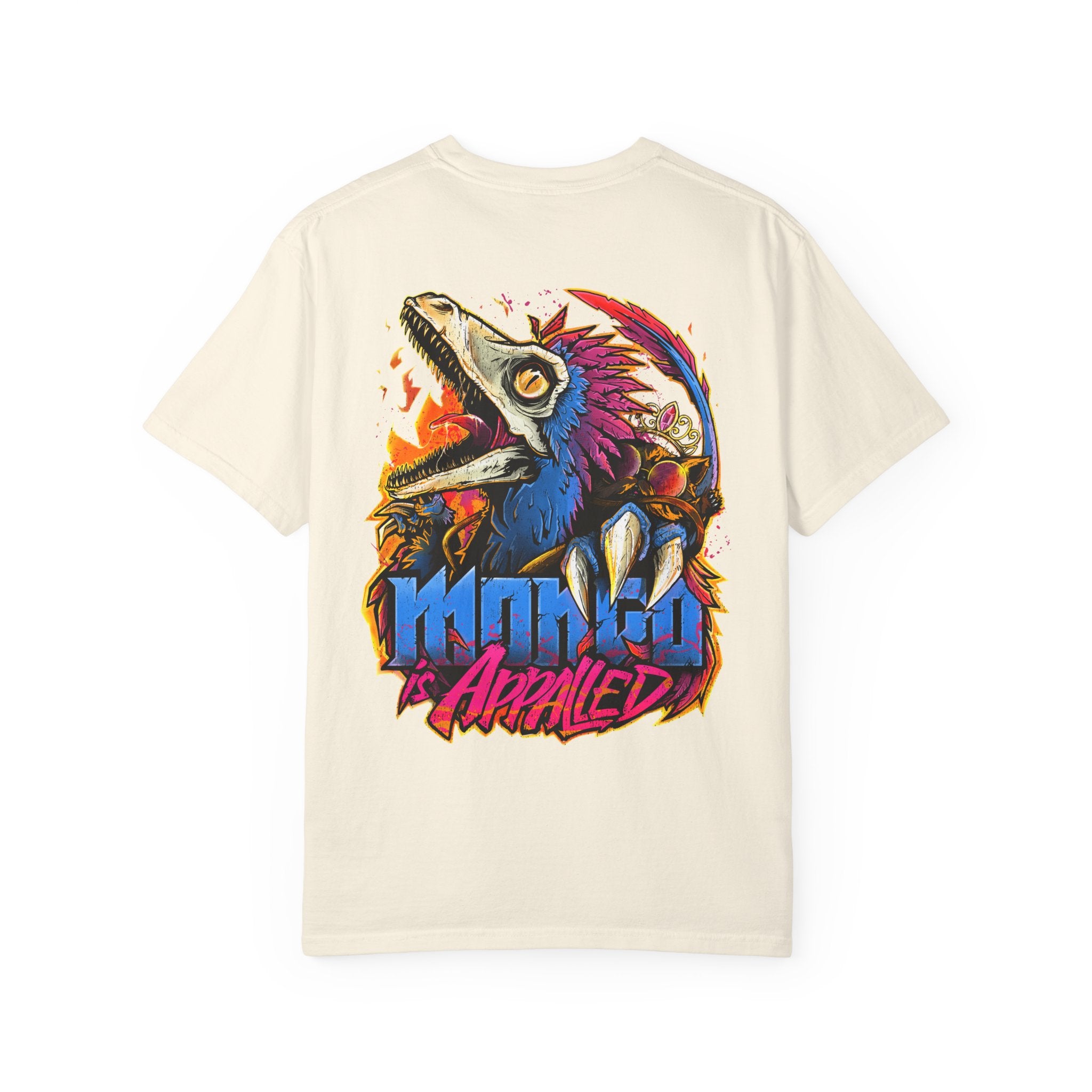 Colorful Dino Graffiti T-shirt | Graphic Dinosaur Streetwear