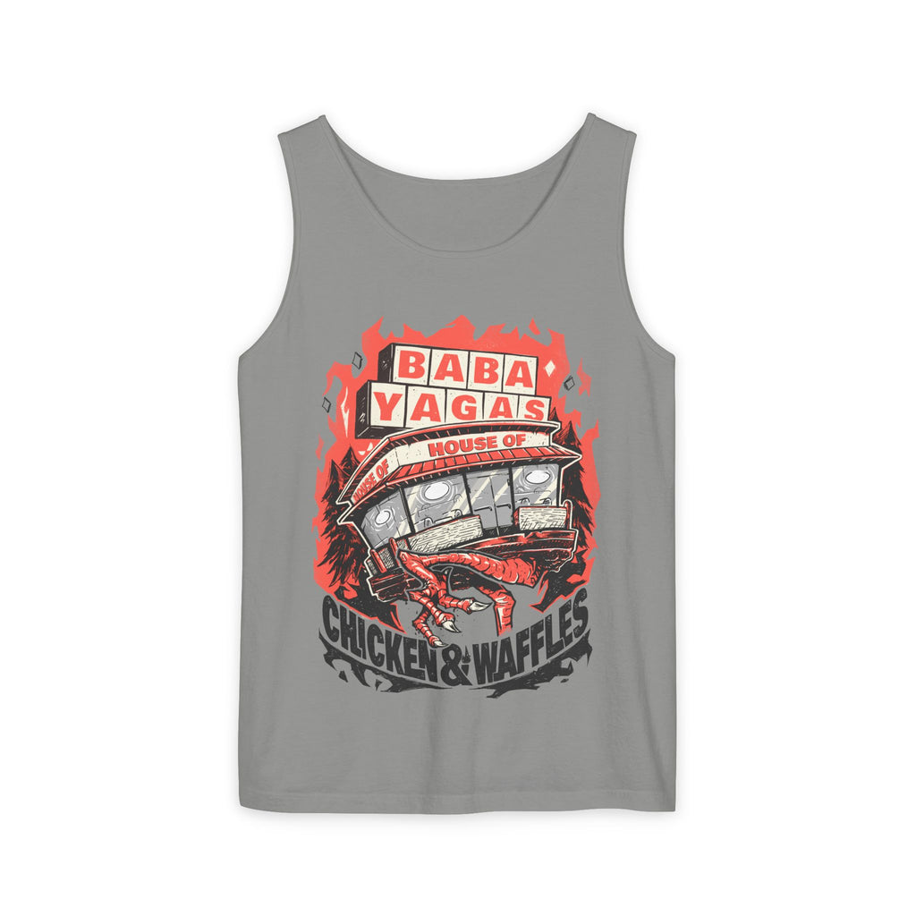 Baba Yagas house of chicken- Tank Top