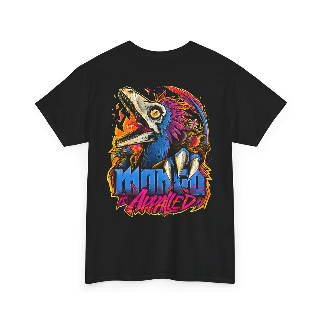 Dino Rampage Tee — "Mango Avenge" Graphic Dinosaur T-Shirt