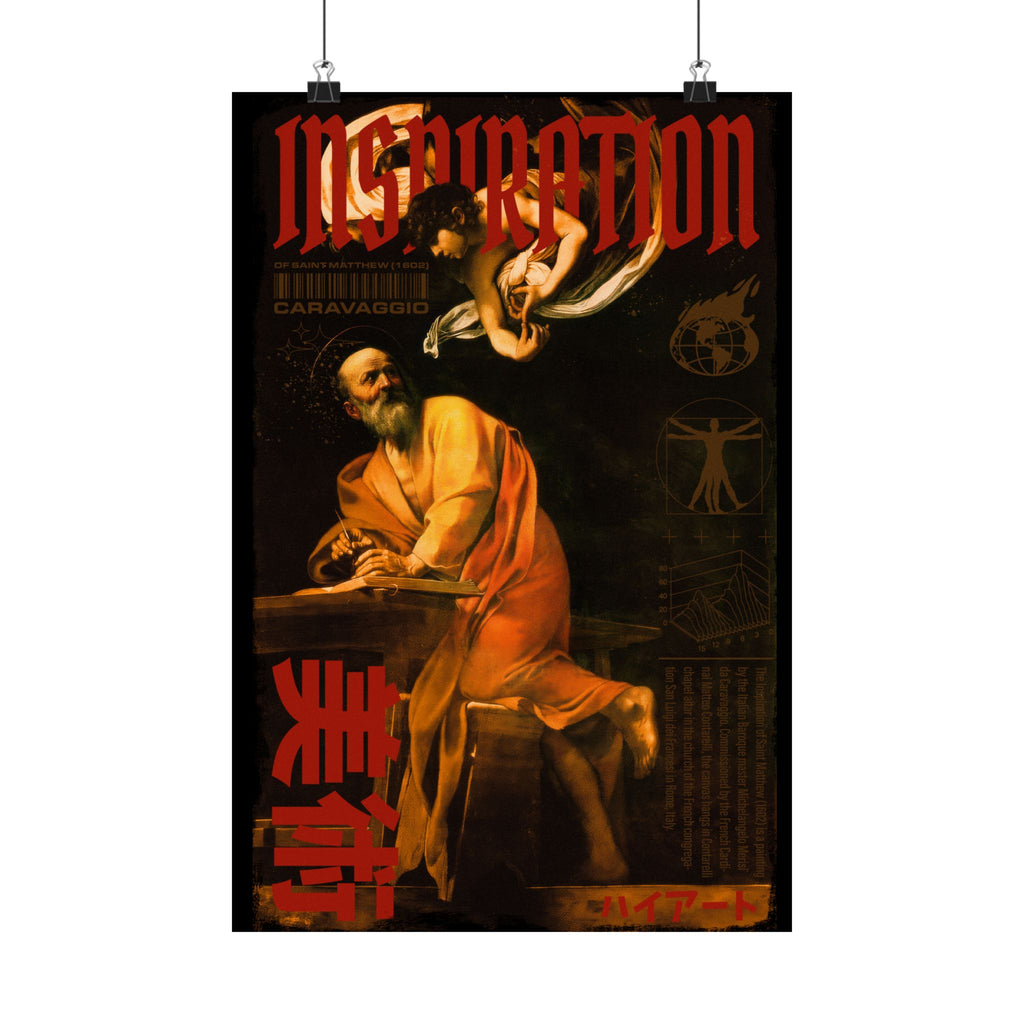 Divine Inspiration Vintage Poster Print