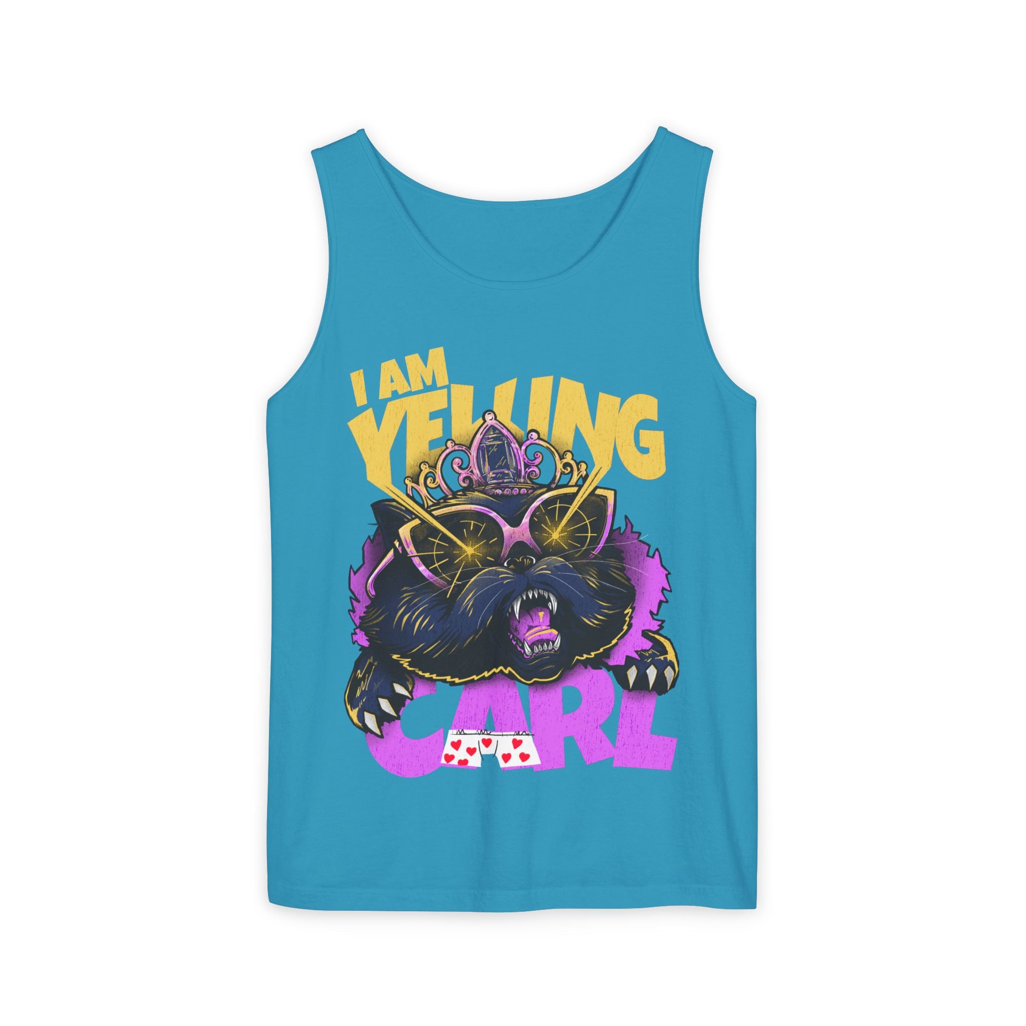 I AM YELLING CARL  - Tank Top