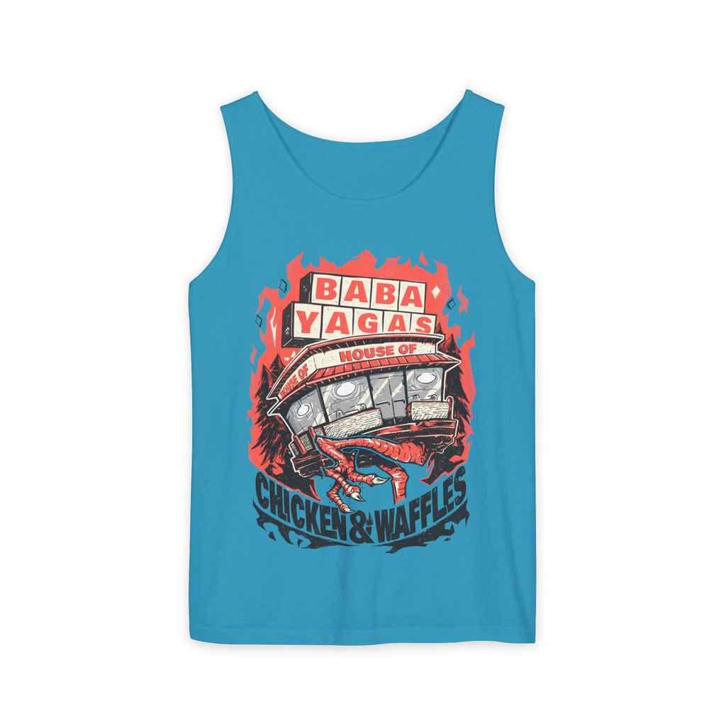 Baba Yagas house of chicken- Tank Top