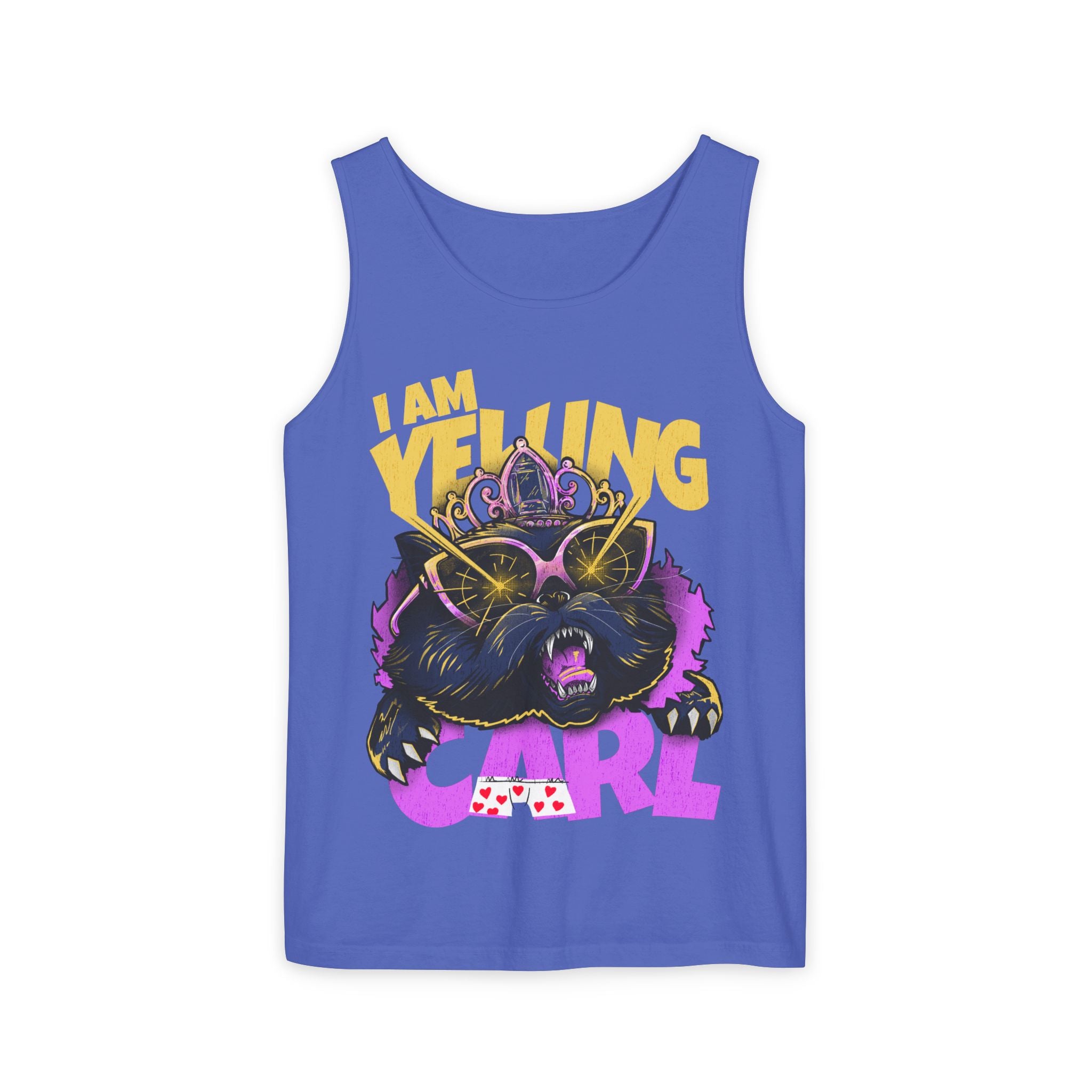 I AM YELLING CARL  - Tank Top