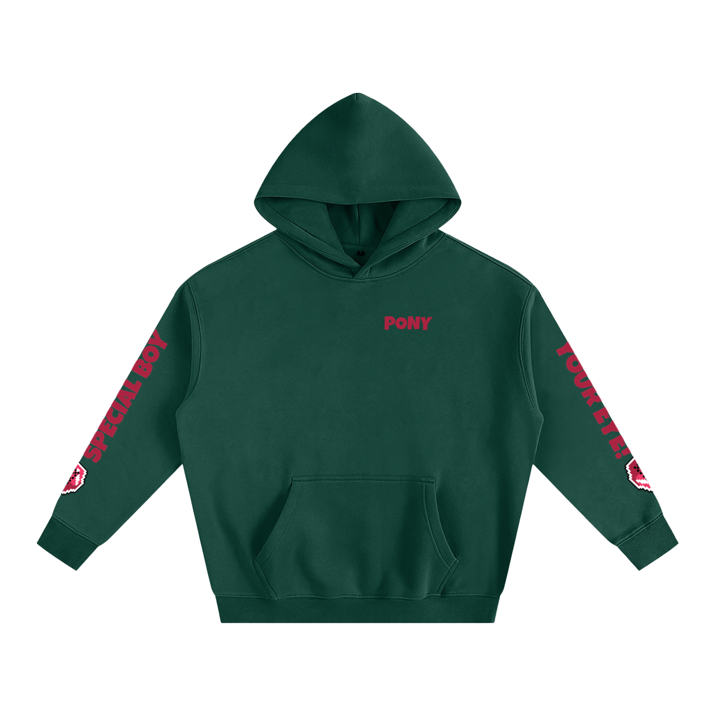 Prepotente - Oversize Fleeced Hoodie