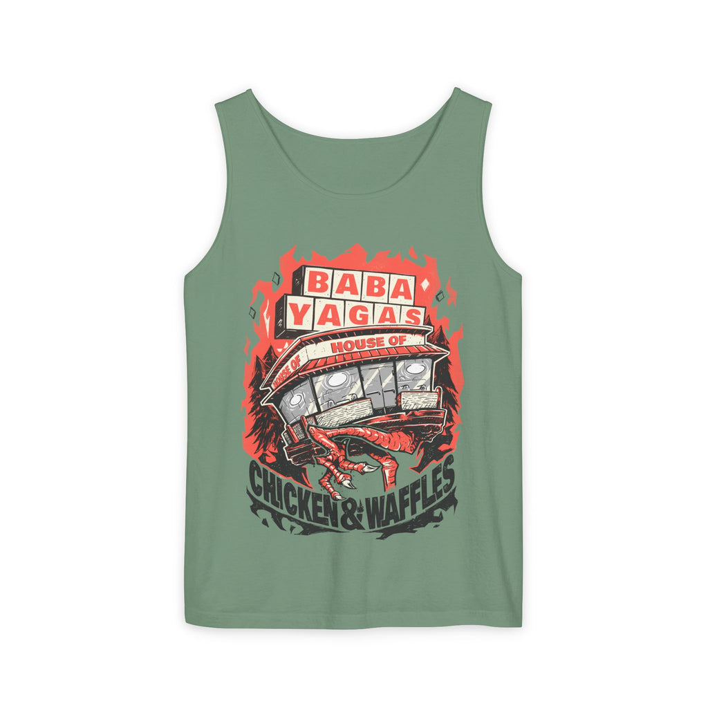 Baba Yagas house of chicken- Tank Top