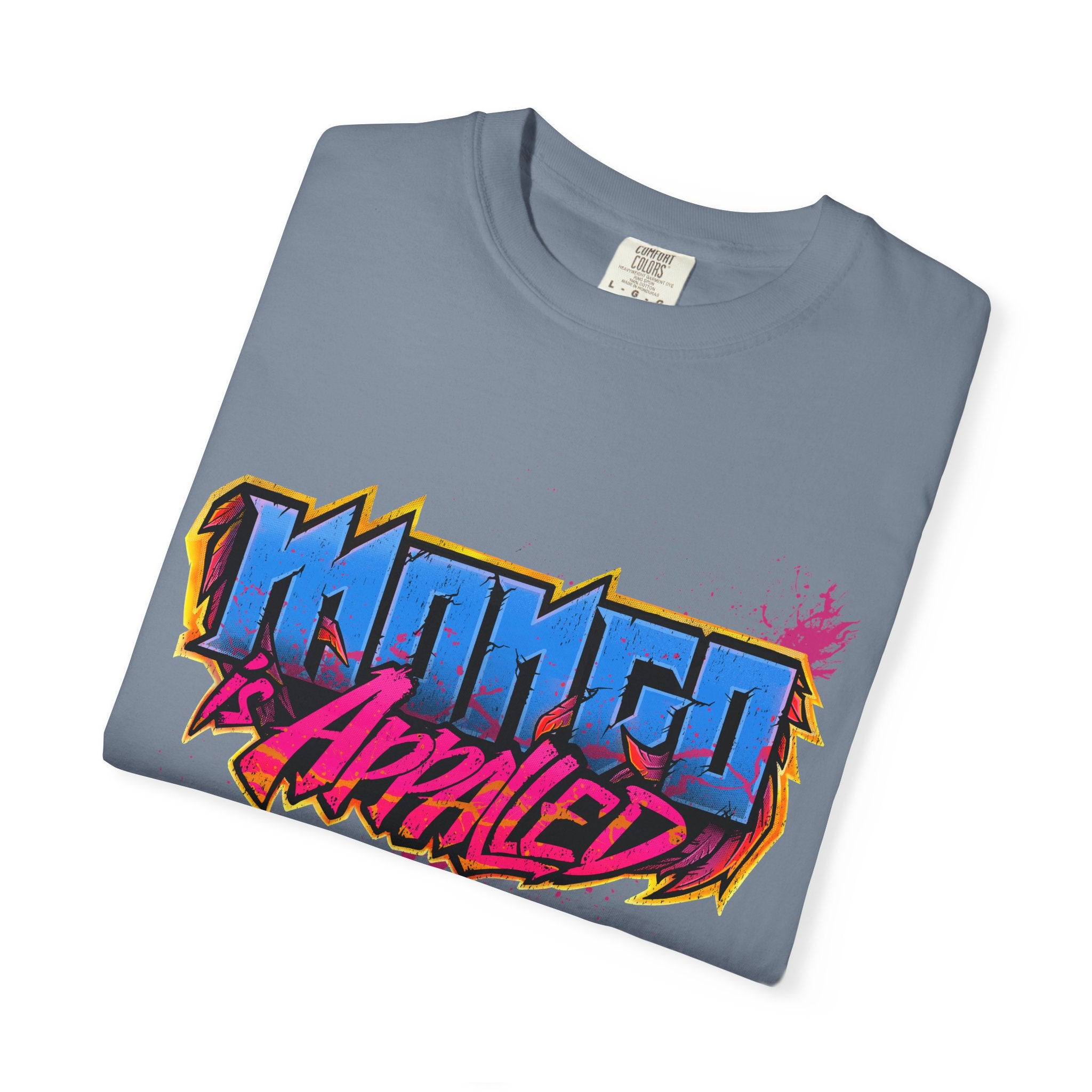 Colorful Dino Graffiti T-shirt | Graphic Dinosaur Streetwear