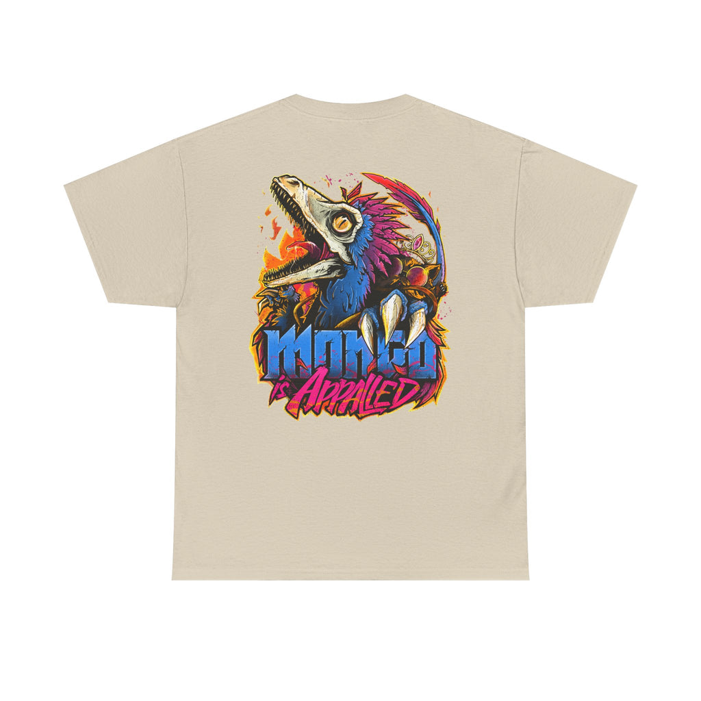 Dino Rampage Tee — "Mango Avenge" Graphic Dinosaur T-Shirt