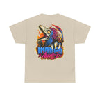 Dino Rampage Tee — "Mango Avenge" Graphic Dinosaur T-Shirt