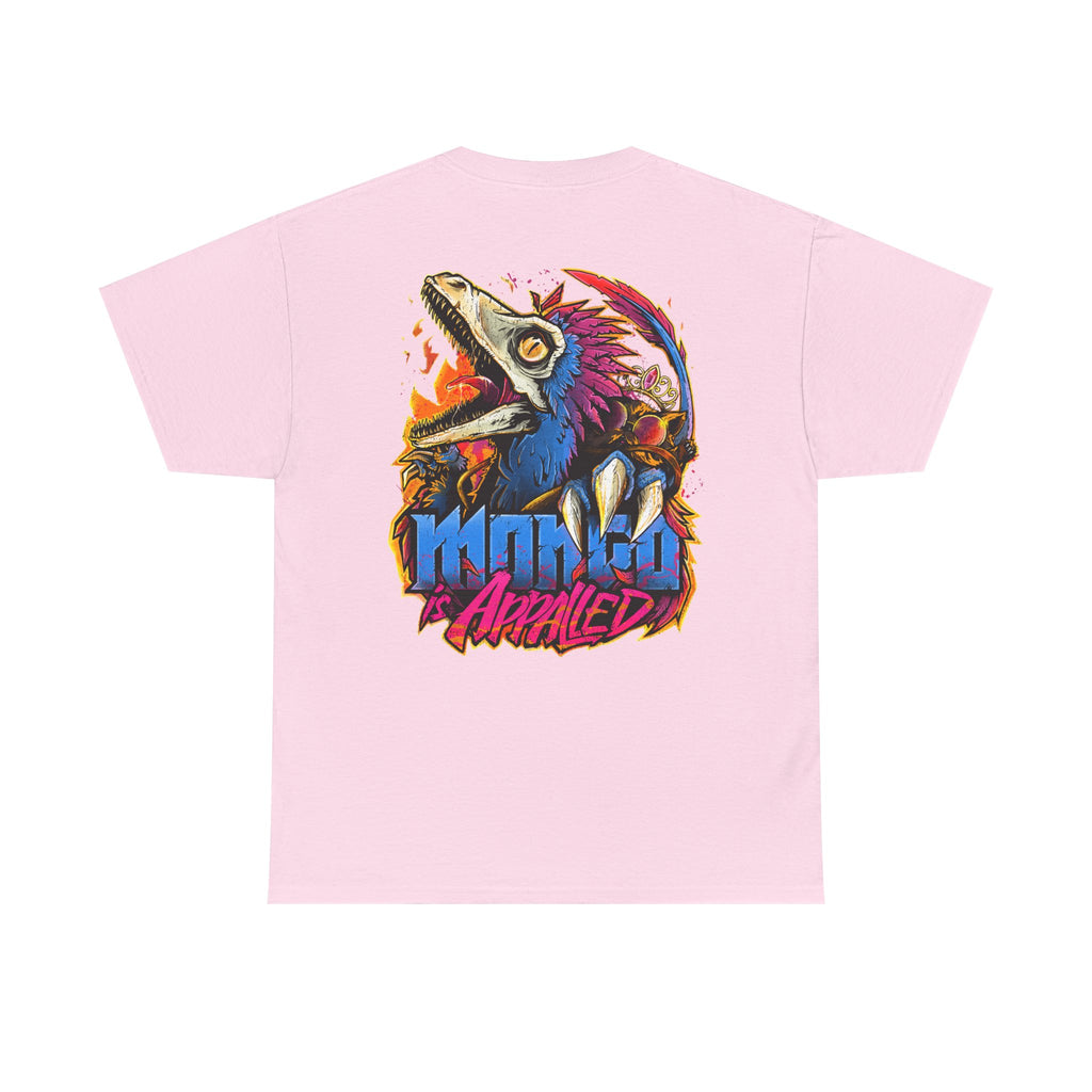 Dino Rampage Tee — "Mango Avenge" Graphic Dinosaur T-Shirt