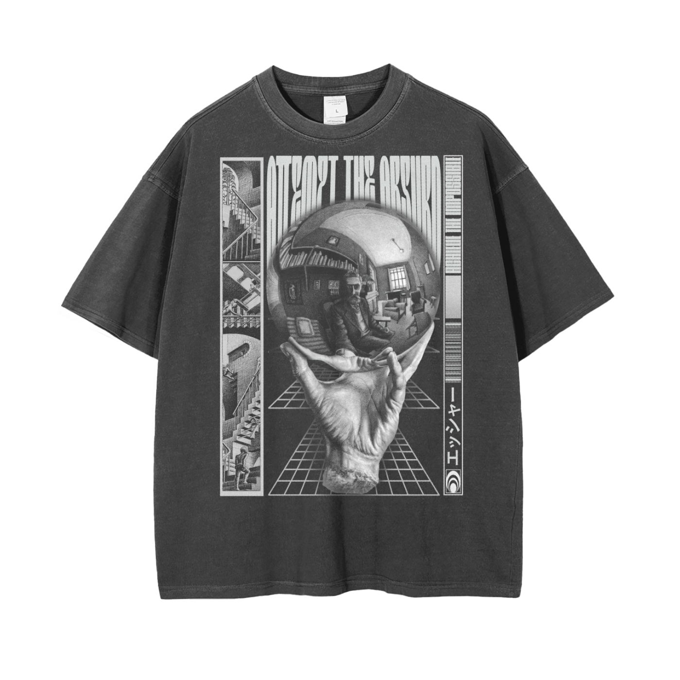 MC Escher Attempt the Absurd - Baggy Tee