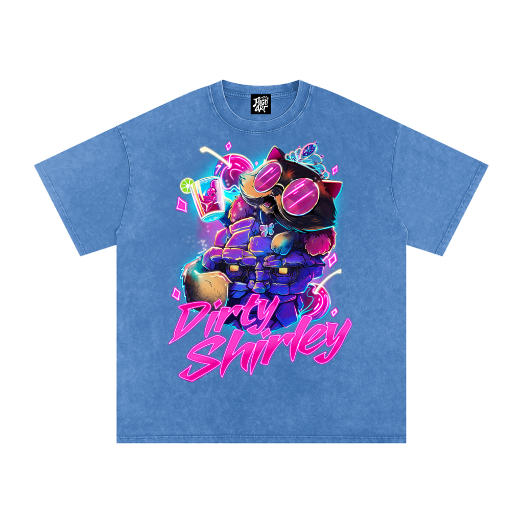 Dirty Shirley - Acid Wash Oversized