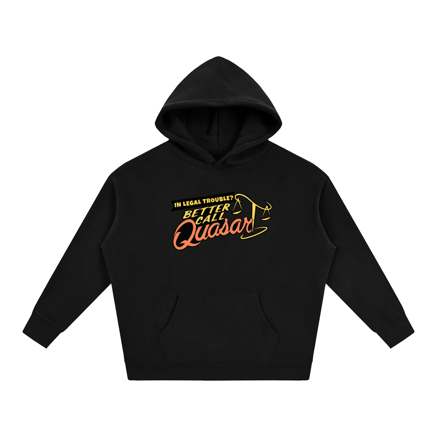 Better Call Quasar - Oversize Fleeced Hoodie