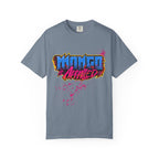 Colorful Dino Graffiti T-shirt | Graphic Dinosaur Streetwear