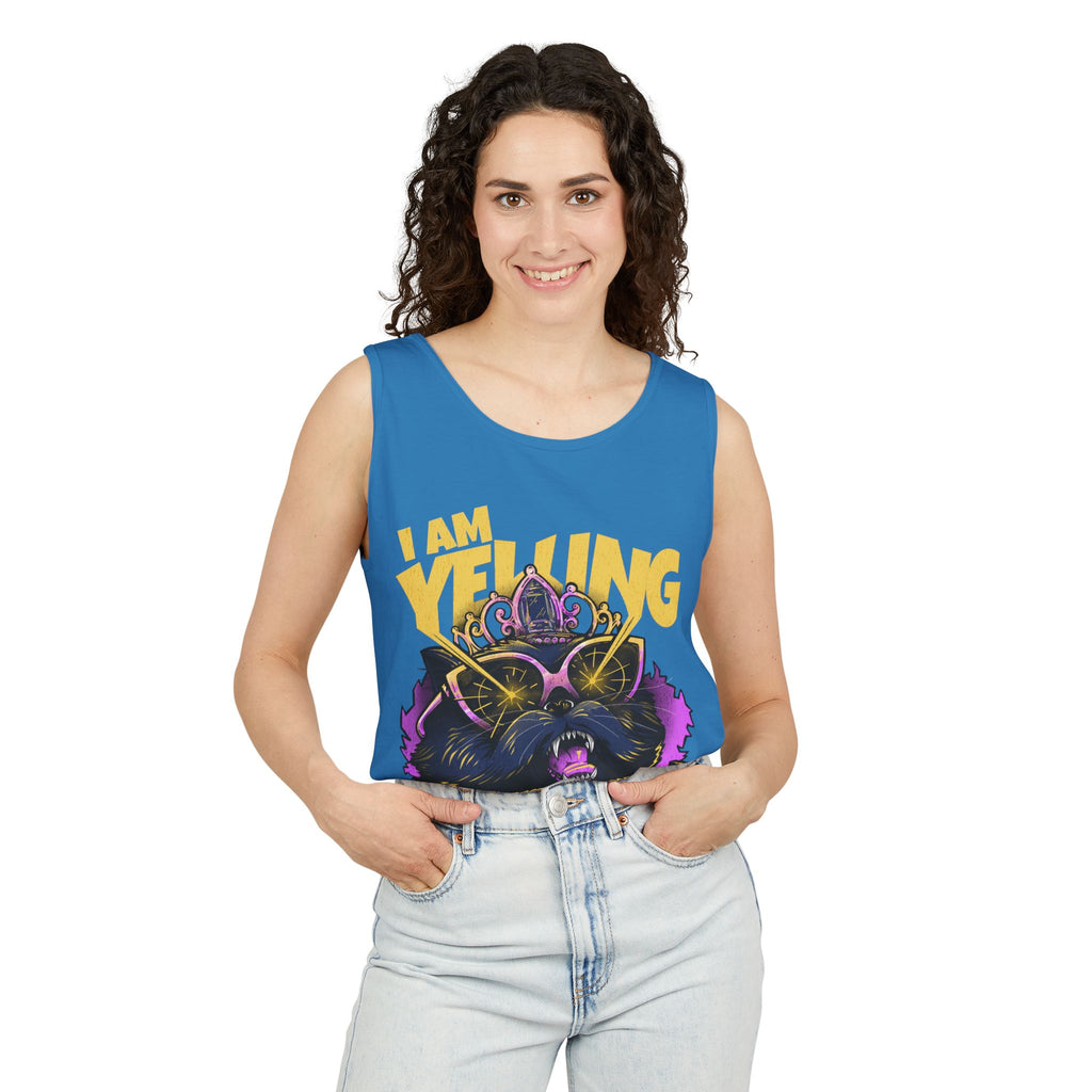 I AM YELLING CARL  - Tank Top