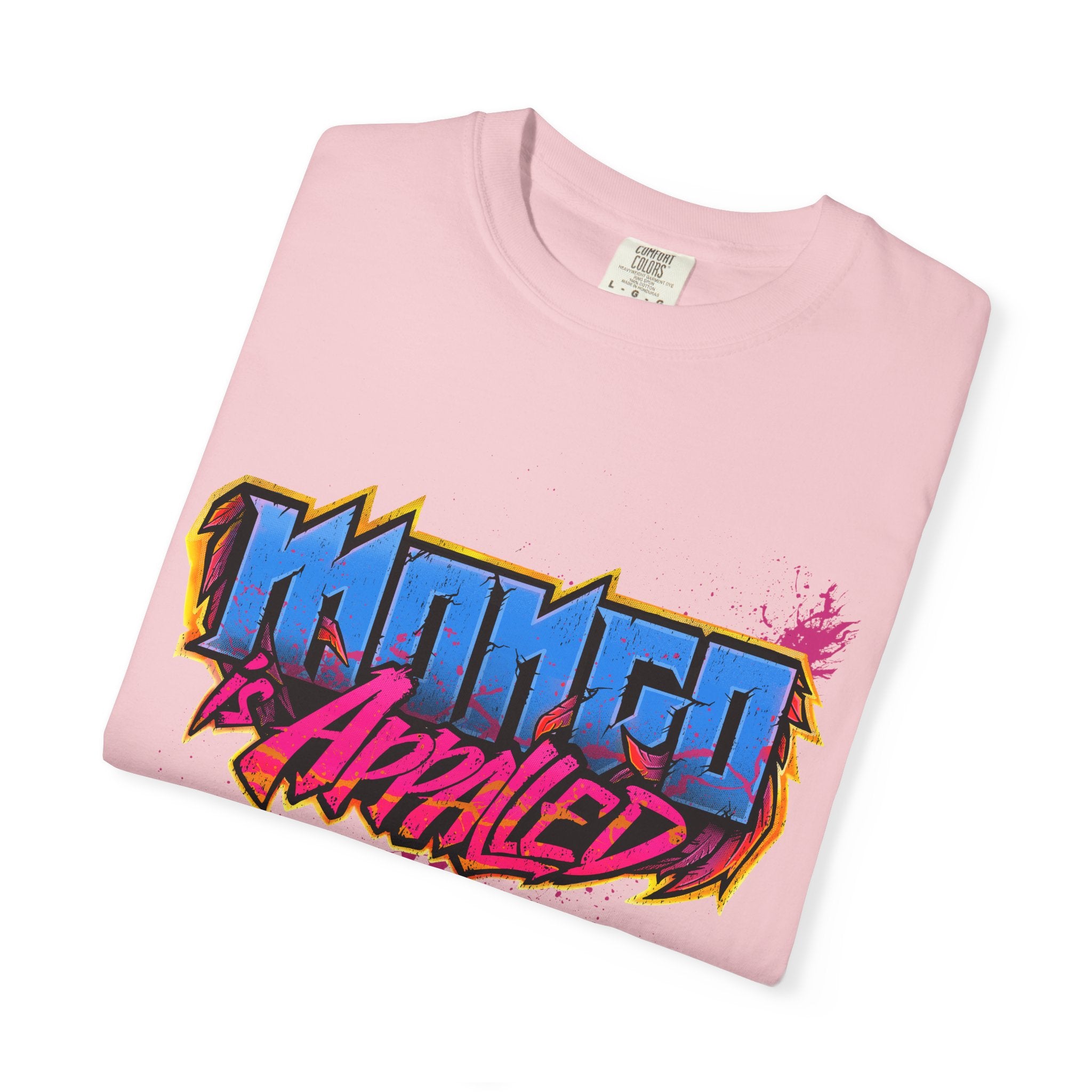 Colorful Dino Graffiti T-shirt | Graphic Dinosaur Streetwear