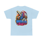 Dino Rampage Tee — "Mango Avenge" Graphic Dinosaur T-Shirt