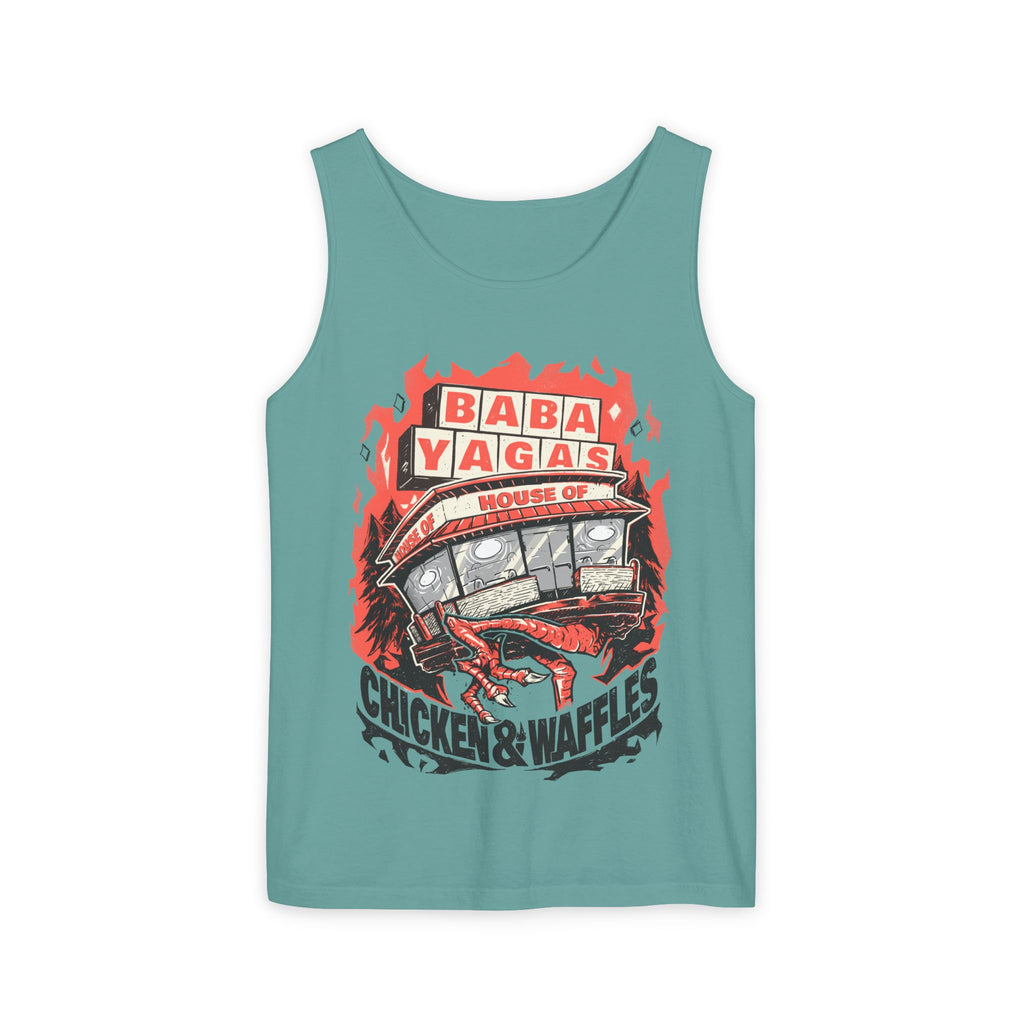 Baba Yagas house of chicken- Tank Top