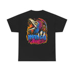 Dino Rampage Tee — "Mango Avenge" Graphic Dinosaur T-Shirt