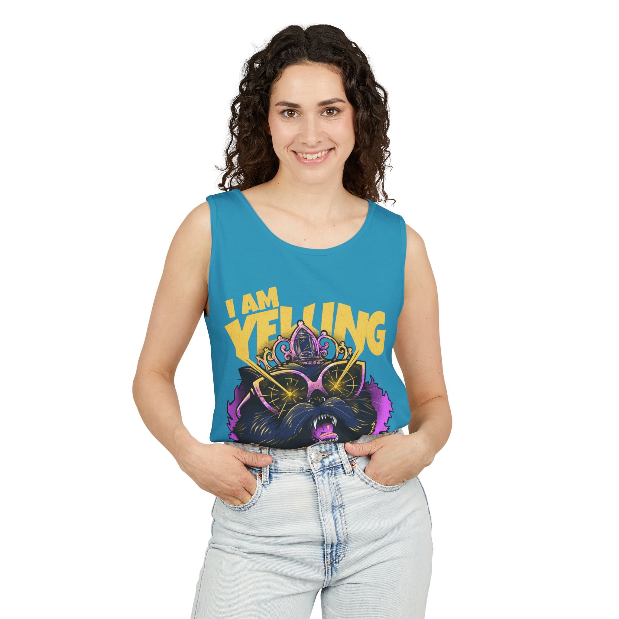 I AM YELLING CARL  - Tank Top