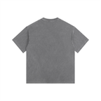 hades Vintage Washed Oversized Cotton T-Shirt