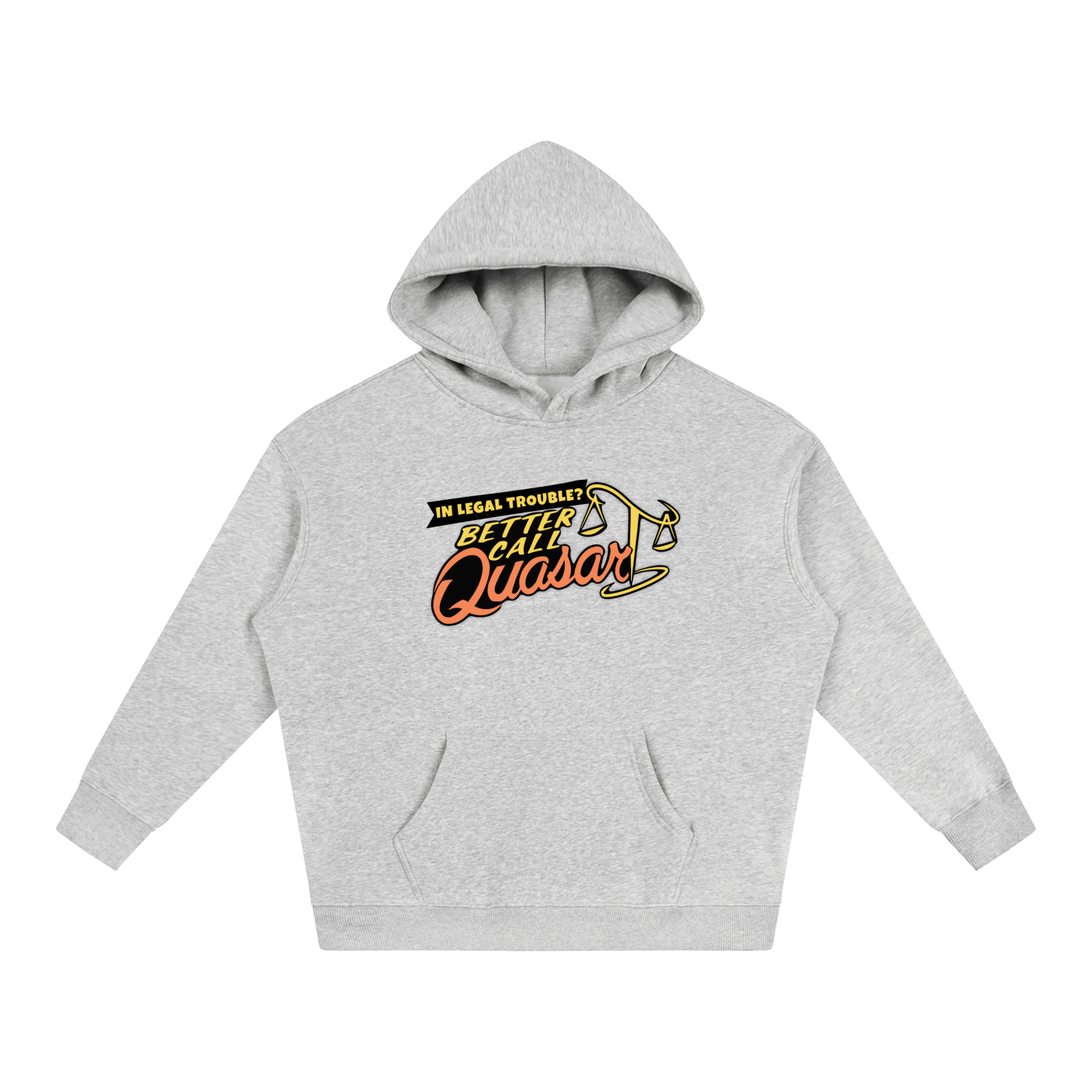 Better Call Quasar - Oversize Fleeced Hoodie