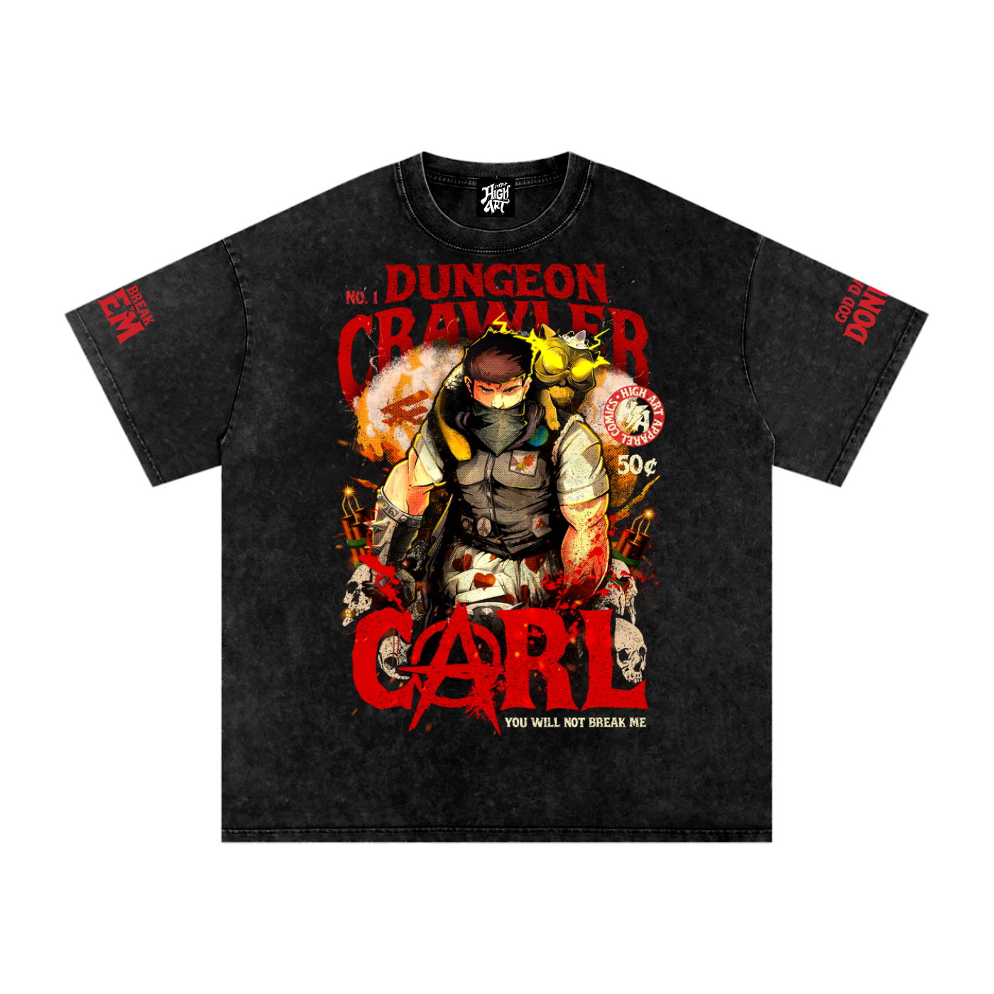 Dungeon Crawler Carl - Oversized Acid Washed