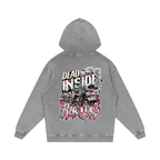 Dead Inside - Acid Wash Oversize Hoodie