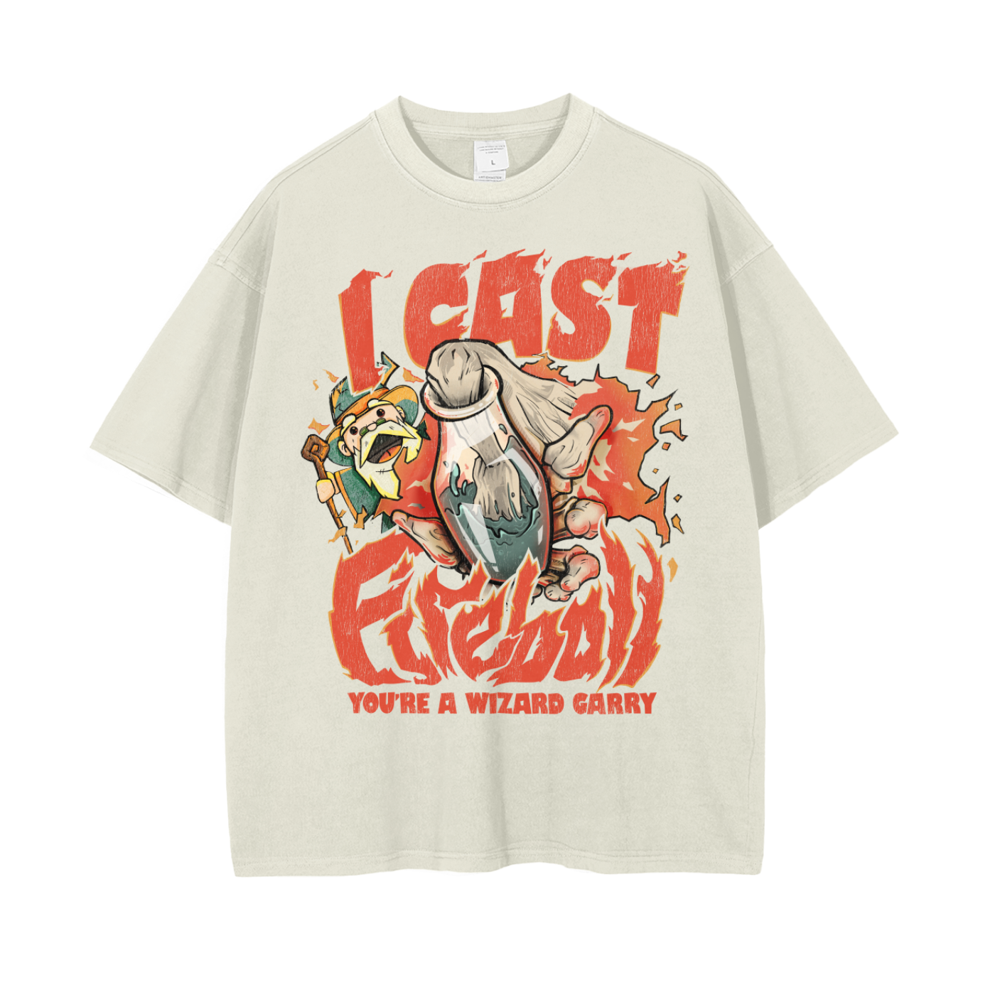 I Cast Fireball - Oversized