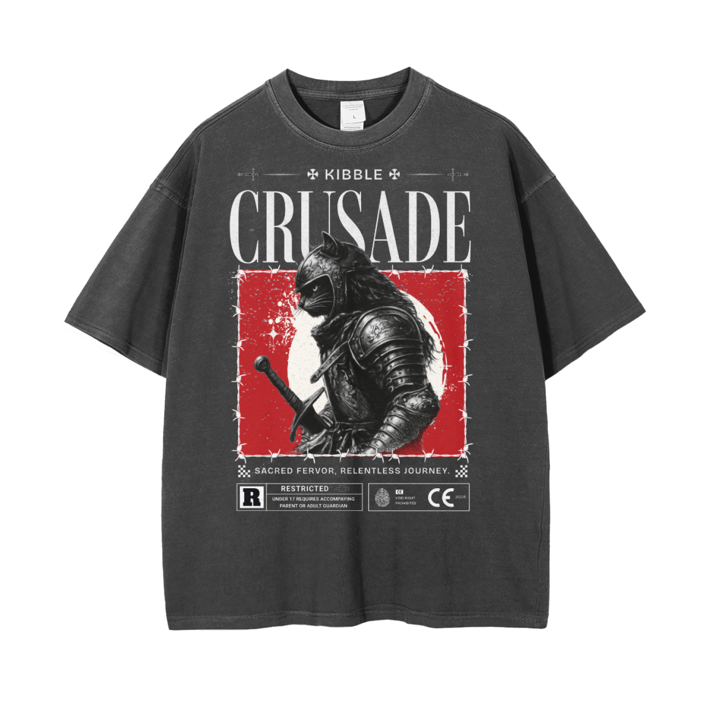 Kibble Crusader - Baggy Tee