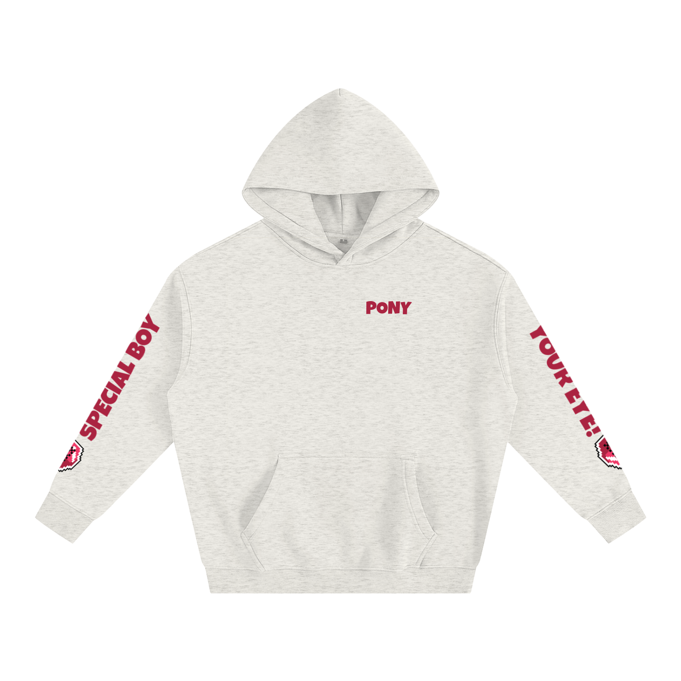 Prepotente - Oversize Fleeced Hoodie