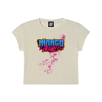 Mongo - Women's Slim-Fit Cropped Shirt