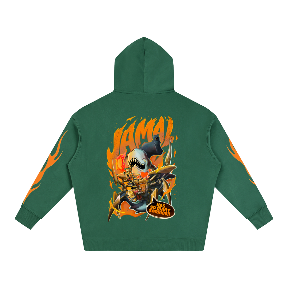 Jamal - Oversize Fleeced Hoodie