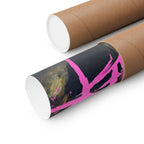 Girl Dinner fine art poster