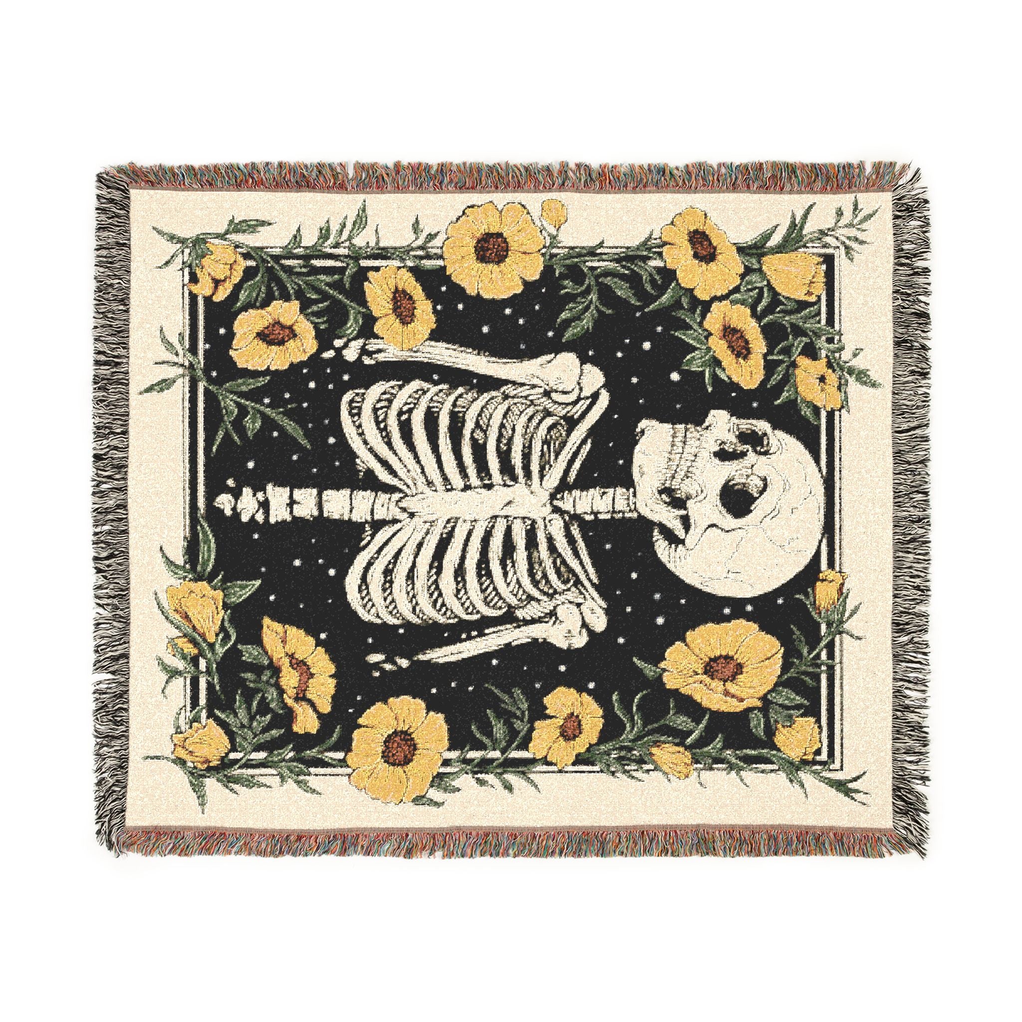 Sunflower Skeleton - Blanket