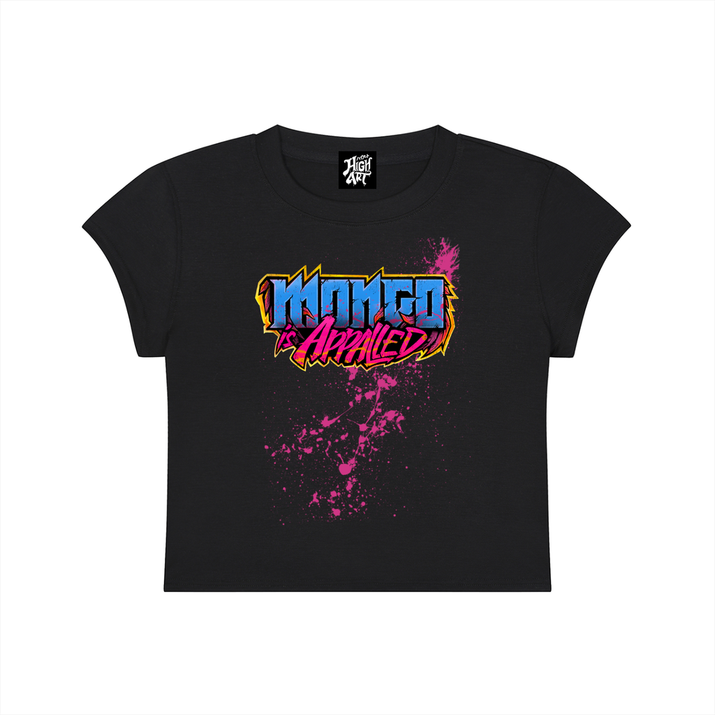 Mongo - Women's Slim-Fit Cropped Shirt