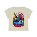 Mongo - Women's Slim-Fit Cropped Shirt