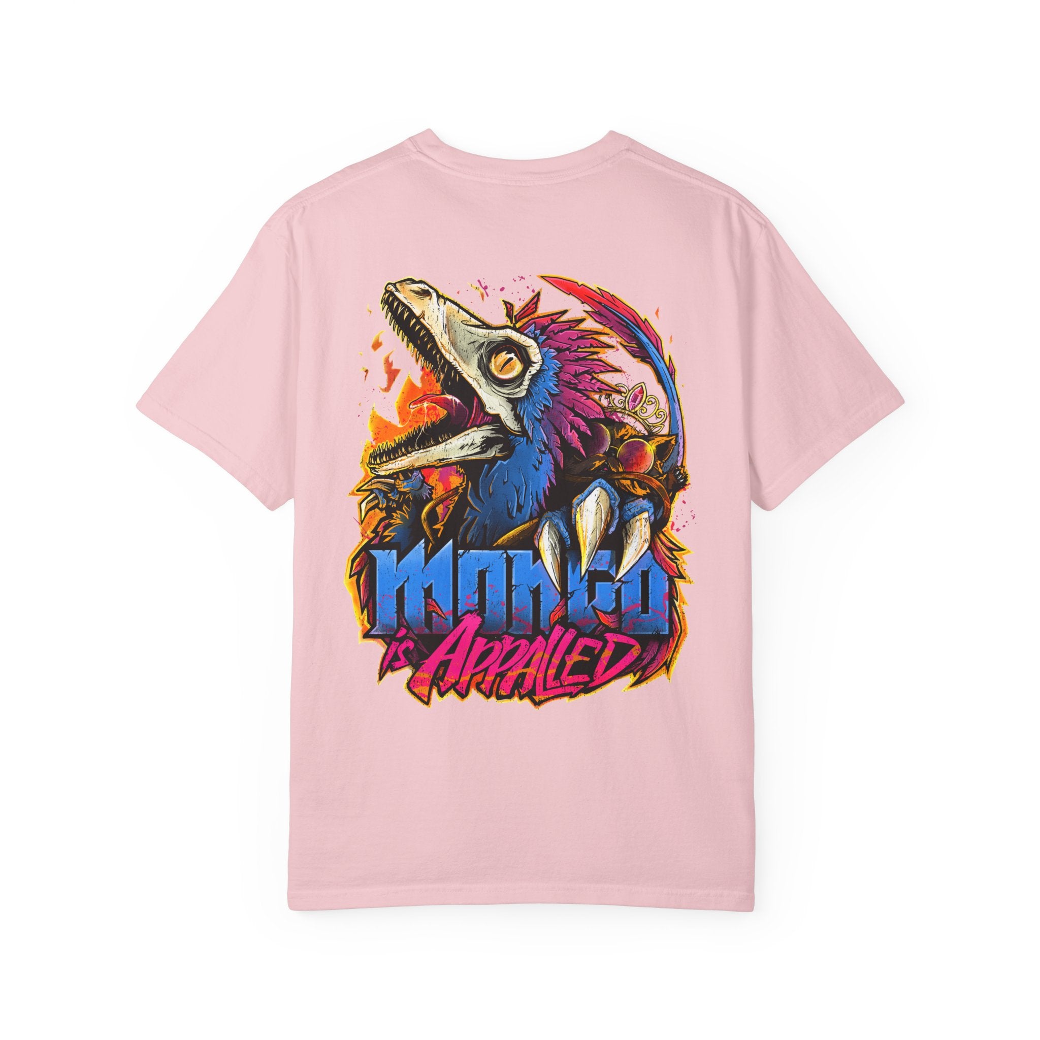 Colorful Dino Graffiti T-shirt | Graphic Dinosaur Streetwear