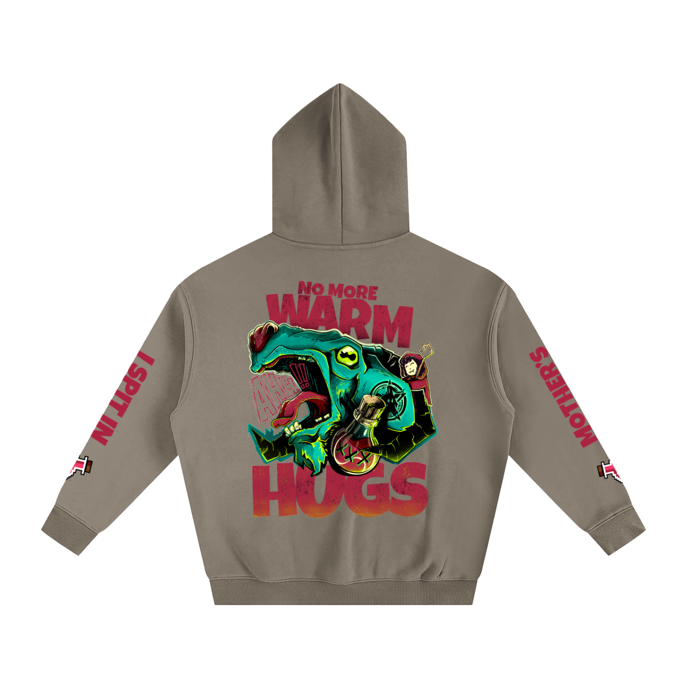 Prepotente - Oversize Fleeced Hoodie
