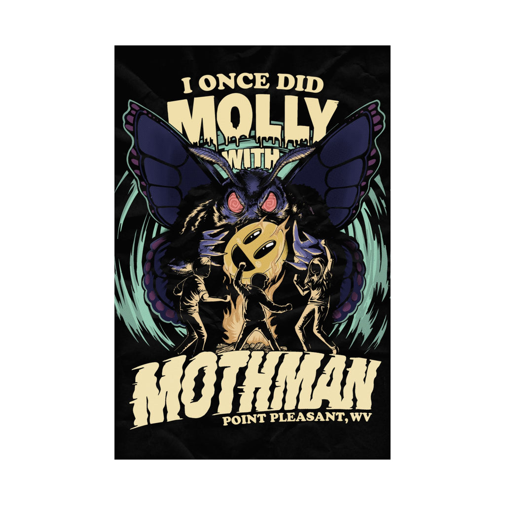 Molly with Moth Man  Poster
