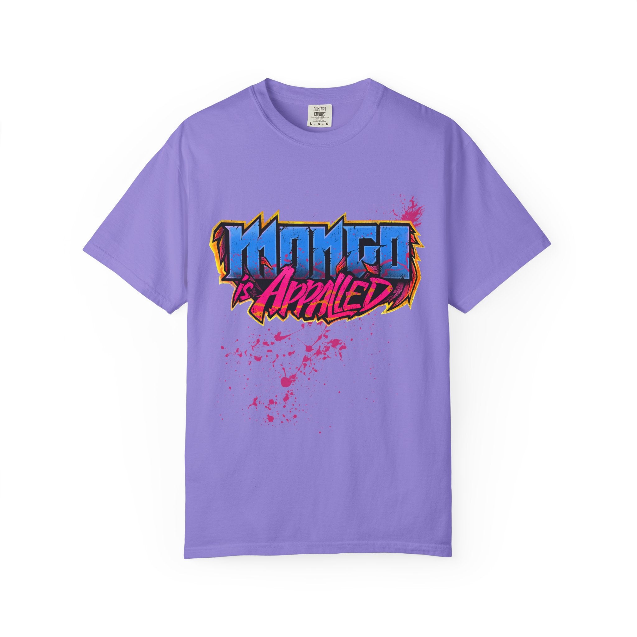 Colorful Dino Graffiti T-shirt | Graphic Dinosaur Streetwear