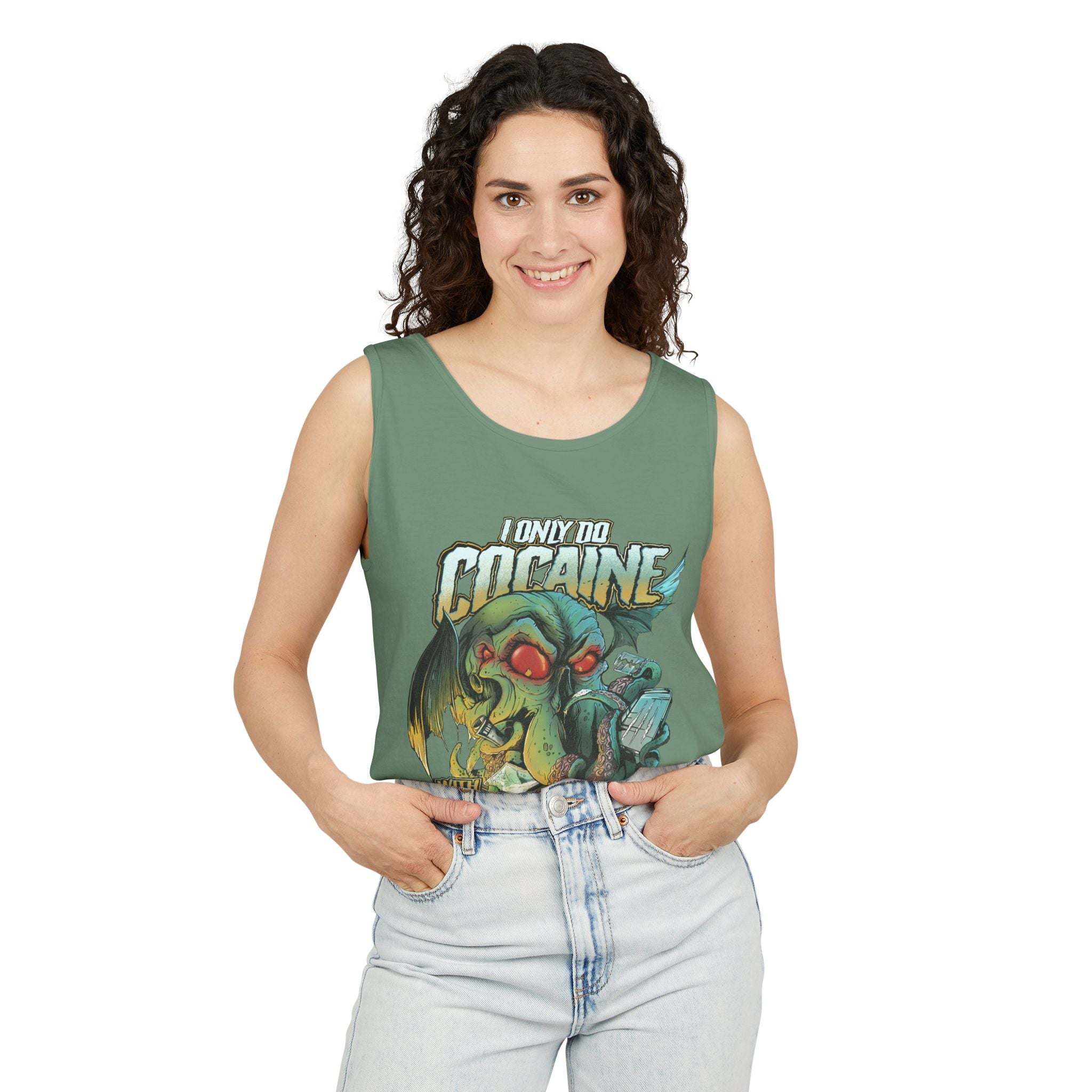 Cocaine With Cthulhu - Tank Top