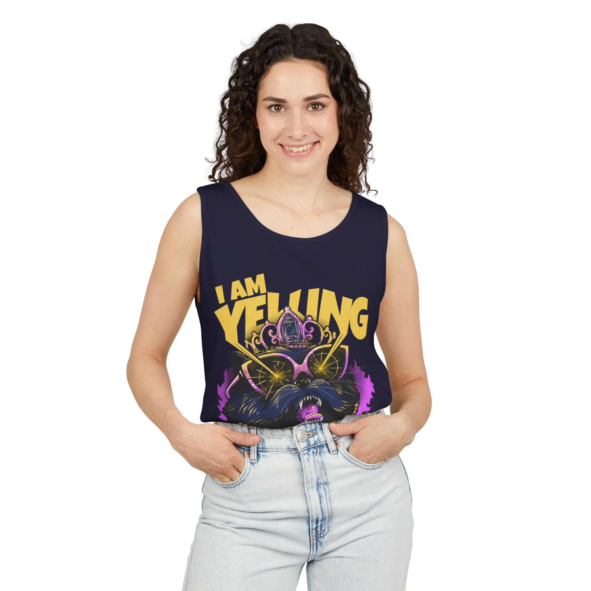 I AM YELLING CARL  - Tank Top