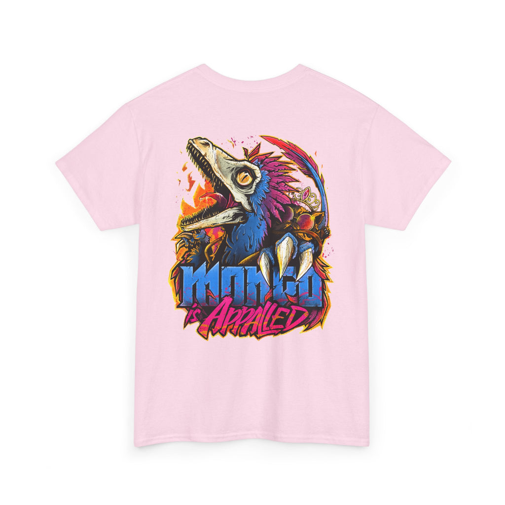 Dino Rampage Tee — "Mango Avenge" Graphic Dinosaur T-Shirt