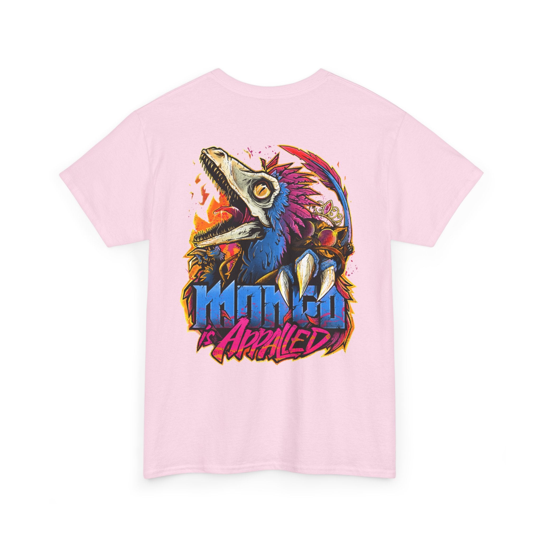 Dino Rampage Tee — "Mango Avenge" Graphic Dinosaur T-Shirt