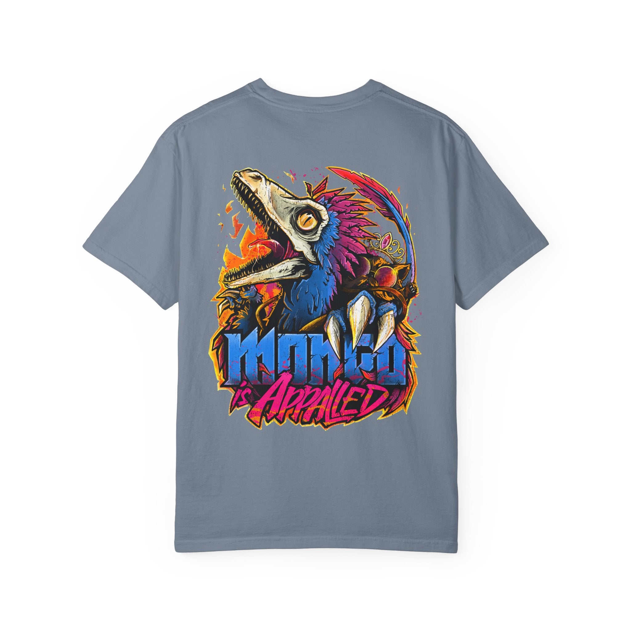 Colorful Dino Graffiti T-shirt | Graphic Dinosaur Streetwear