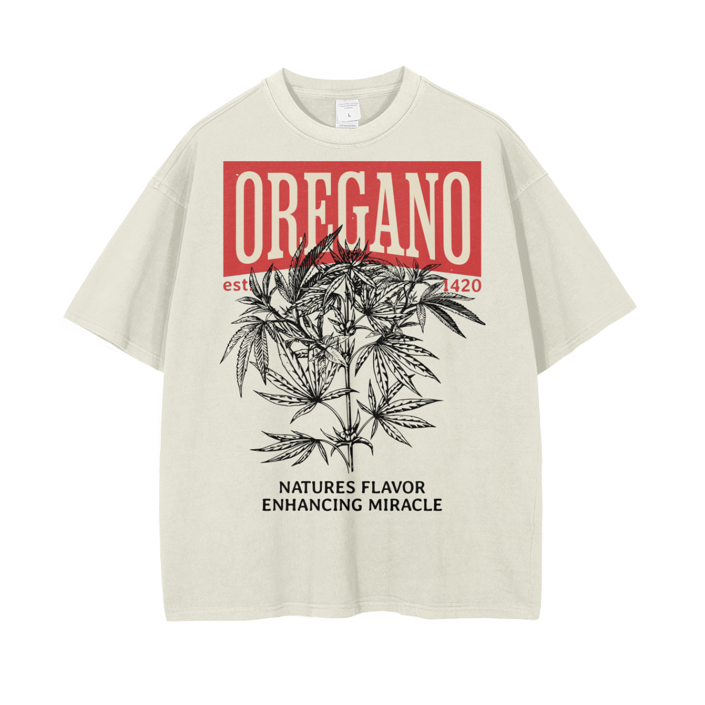 Oregano meme - Baggy Tee