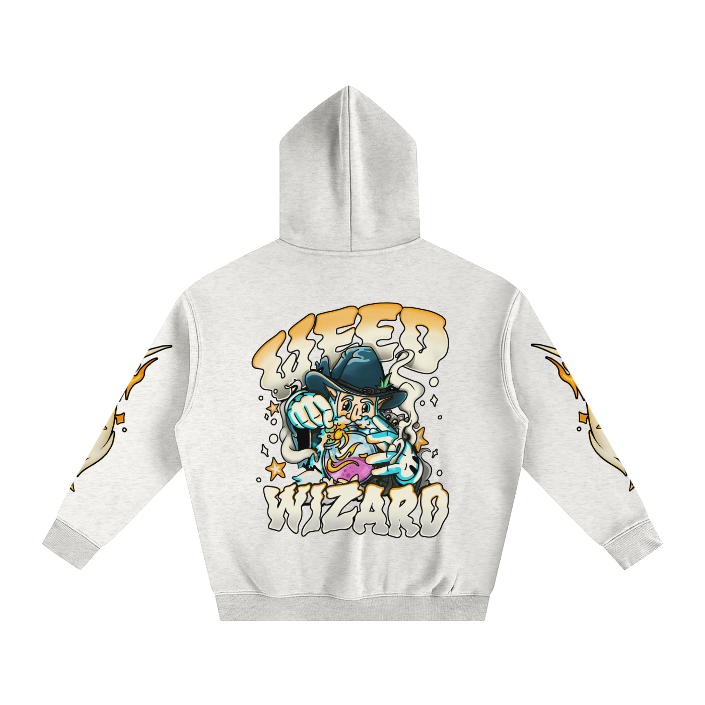 Weed Wizard - Oversize Fleeced Hoodie